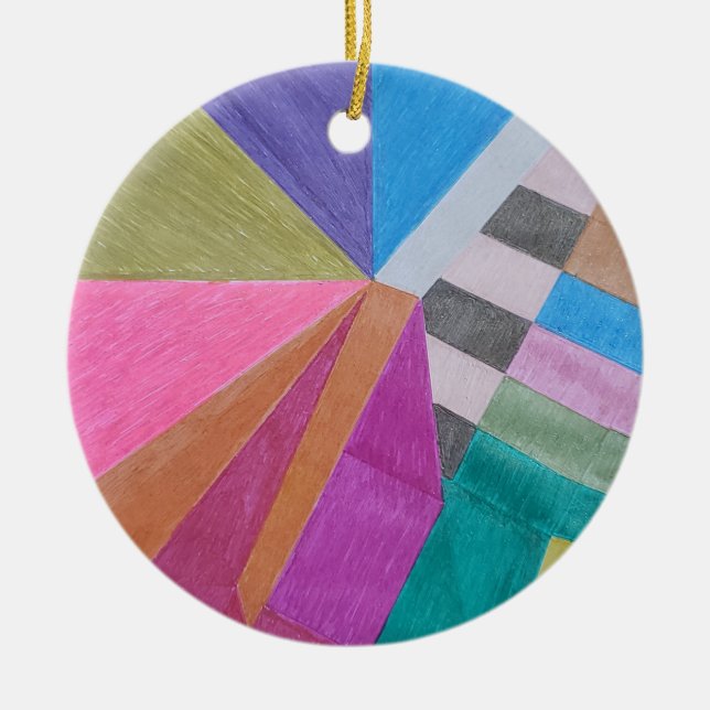 Décoration En Céramique "Converge" (Devant)