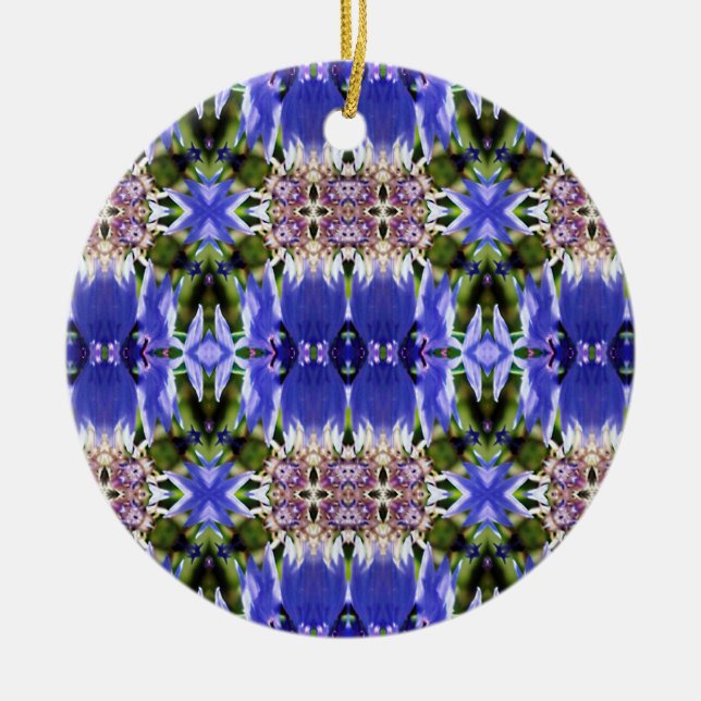 DÉCORATION EN CÉRAMIQUE CORNFLOWERS (Devant)