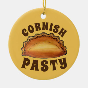 Décoration En Céramique Cornish Pasty UK British Meat Pie Savoureuse