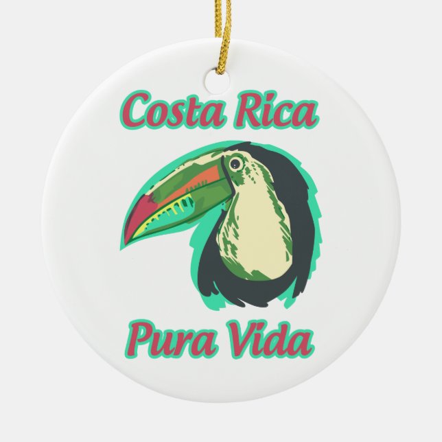 Décoration En Céramique Costa Rica (Devant)