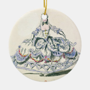 Décoration En Céramique Costume d'opéra, de la collection de Plaisirs de