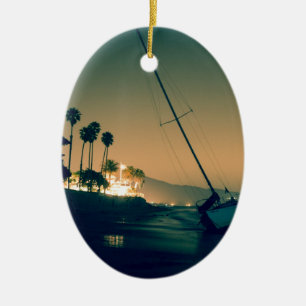 Décoration En Céramique coucher du soleil