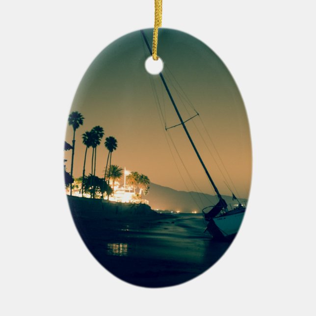 Décoration En Céramique coucher du soleil (Devant)