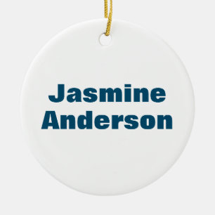 Décoration En Céramique Couleur bleu océan minimaliste moderne