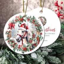 Couronne de canneberge de Noël