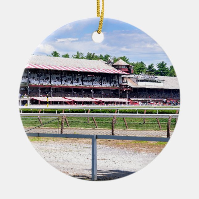 Décoration En Céramique Course de course Saratoga et Cour Clare (Devant)