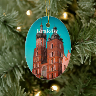 Décoration En Céramique Cracovie Europe Pologne Polska Vieille Ville