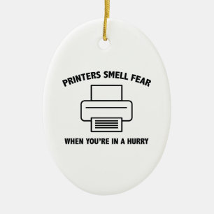 Décoration En Céramique Crainte d'odeur d'imprimantes quand vous êtes