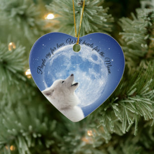 Décoration En Céramique Créez vos propres loups adorables   Blue Moon Sky 
