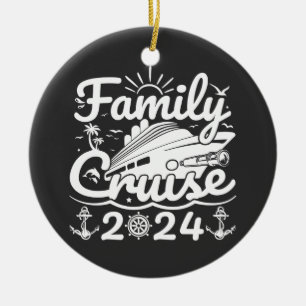 Décoration En Céramique Croisière en famille 2024 Cool Funny Voyage en fam
