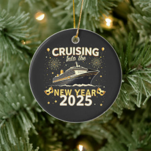 Décoration En Céramique Croisière pour le Nouvel An 2025 Croisière en fami