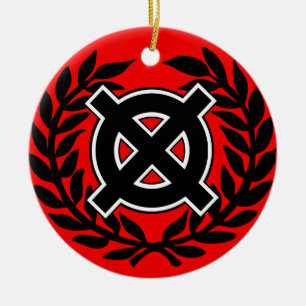 Décoration En Céramique Croix celtique