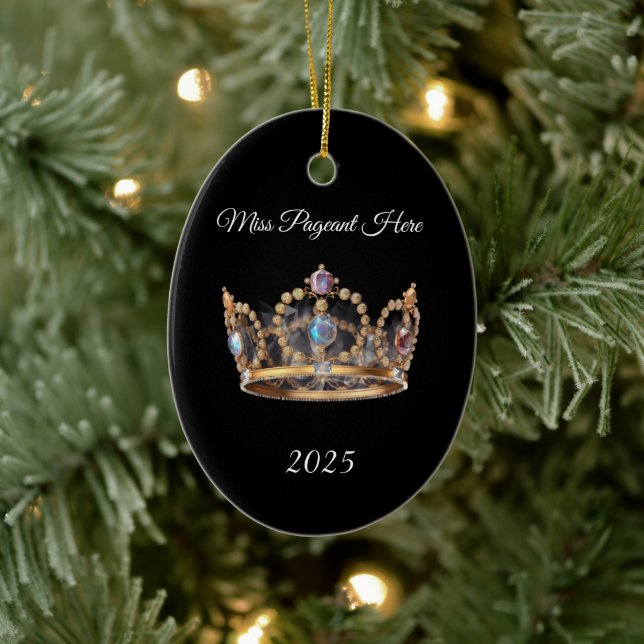 Décoration En Céramique Crown Christmas Ornament (Arbre)
