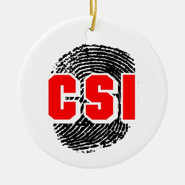 DÉCORATION EN CÉRAMIQUE CSI (Devant)