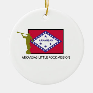 DÉCORATION EN CÉRAMIQUE CTR LDS DE MISSION DE L'ARKANSAS LITTLE ROCK