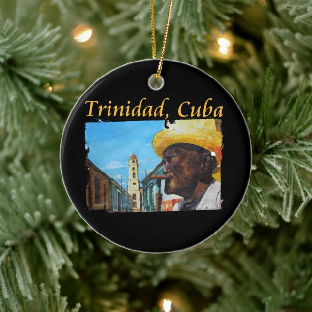 Décoration En Céramique Cuba - Trinidad Cubain Cigar Art (Arbre)
