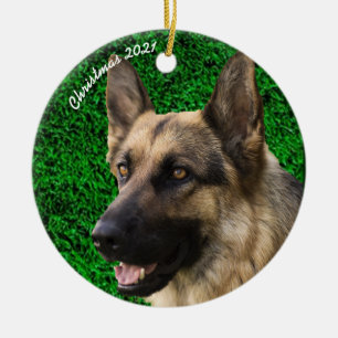 Décoration En Céramique Custom Dog Cat Pet Photo Upload Image Christmas