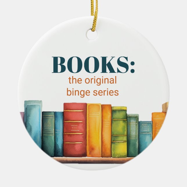 Décoration En Céramique Custom Funny Friendship Reading Book  (Devant)