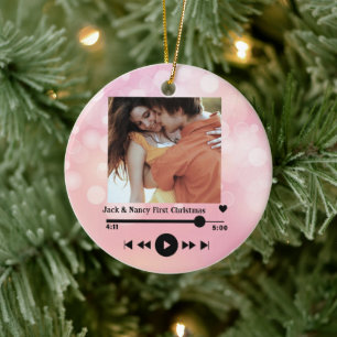 Décoration En Céramique Custom Newlysée mr et mrs 1er mariés 2022