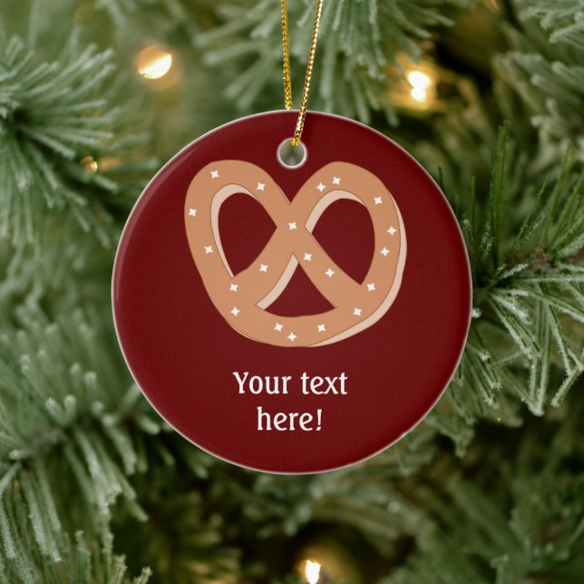 Décoration En Céramique Customiser ce graphique Pretzel Knot (Arbre)