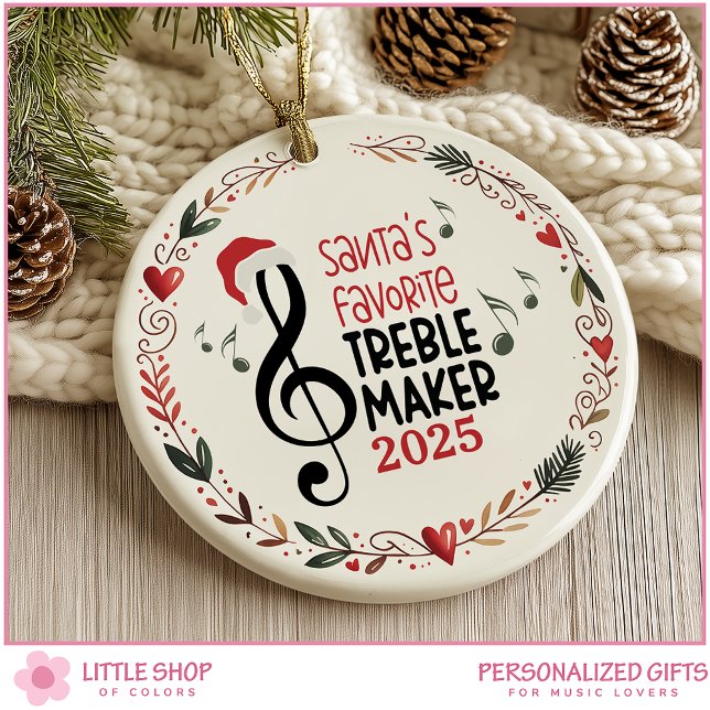 Décoration En Céramique Customizable Music Teacher Student Photo (Créateur téléchargé)