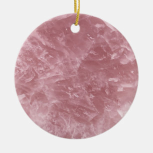 Décoration En Céramique Cute Elegant Bébé tendance rose Quartz Rose Crysta