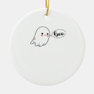 Décoration En Céramique Cute Little Boo Graphic Cool esthétique