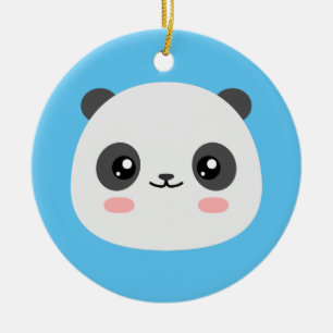 Décoration En Céramique Cute Panda