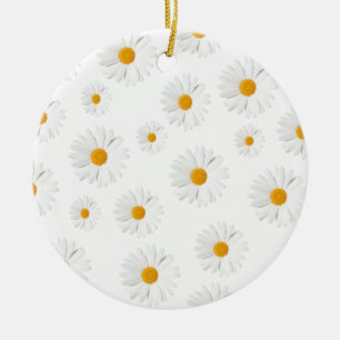 Décoration En Céramique Daisy, marguerite - belle fleur design