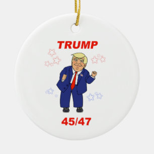 Décoration En Céramique Dancing Trump Design - 45/47