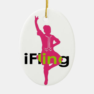 Décoration En Céramique danseur des montagnes iFling