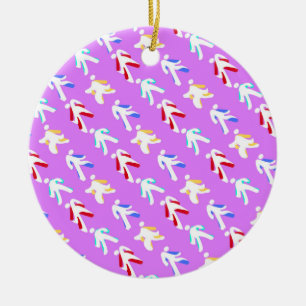 Décoration En Céramique Danseurs