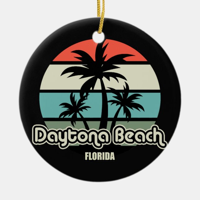 Décoration En Céramique Daytona Beach, Floride (Devant)