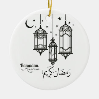 Décoration en céramique de Ramadan Kareem