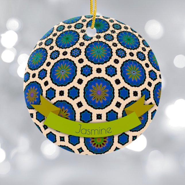 Décoration En Céramique Décor de Noël personnalisé moderne coloré (Créateur téléchargé)