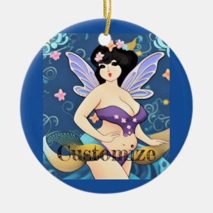 Décoration En Céramique Déesse de fée en pleine figure Thunder_Cove