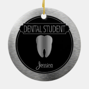 Décoration En Céramique Dental 🦷 Student - UpScale Black and Silver