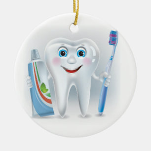 Décoration En Céramique Dentiste - Brûlez vos dents - SRF