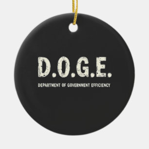 Décoration En Céramique Département de l'efficacité du gouvernement Doge D