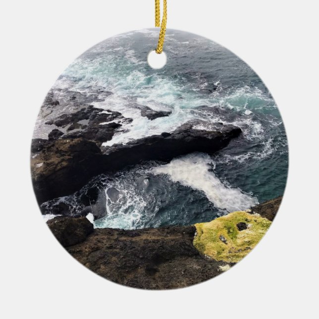 Décoration En Céramique Depoe Bay, Oregon (Devant)