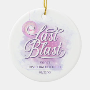 Décoration En Céramique Dernière Disco Bachelorette ID928