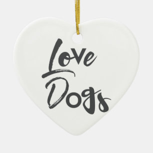 Décoration En Céramique Design moderne, simple, urbain, cool de Love Dogs