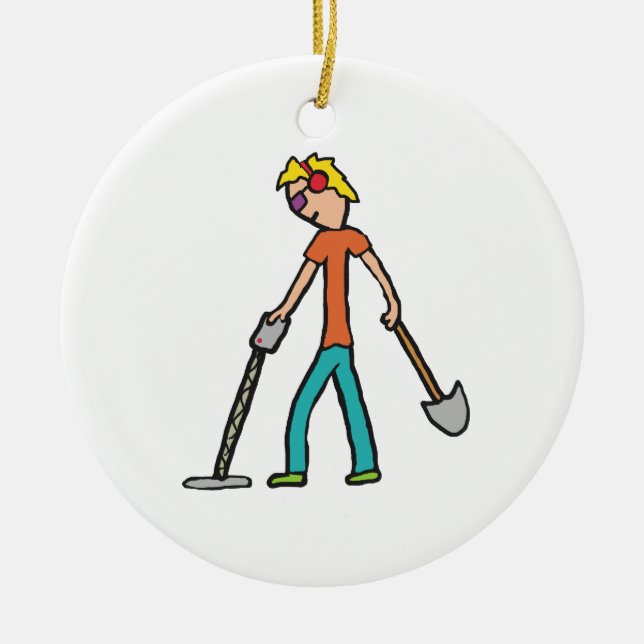 Décoration En Céramique Détection des métaux (Devant)