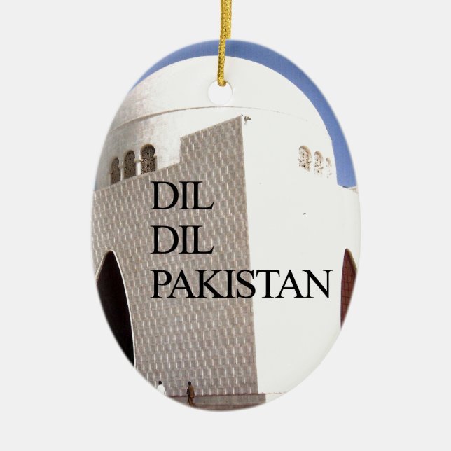 Décoration En Céramique Dil Dil Pakistan Hakuna Matata (Devant)