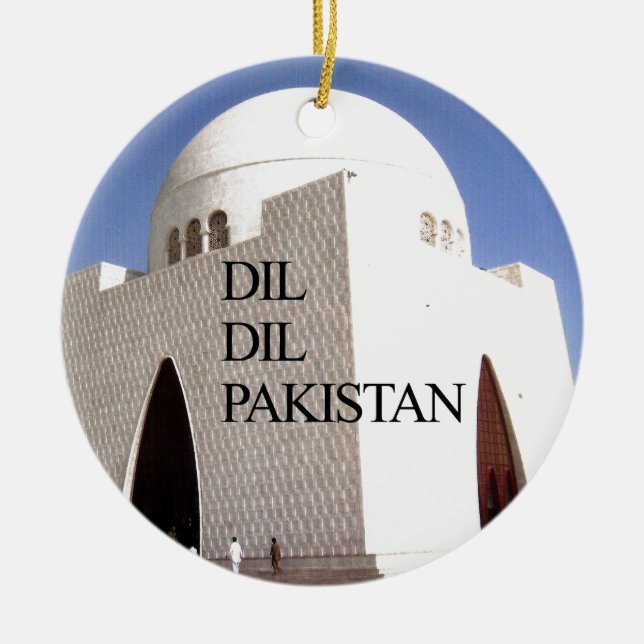 Décoration En Céramique Dil Dil Pakistan Hakuna Matata (Devant)