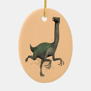 Décoration En Céramique Dino Dinosaur Gallimimus