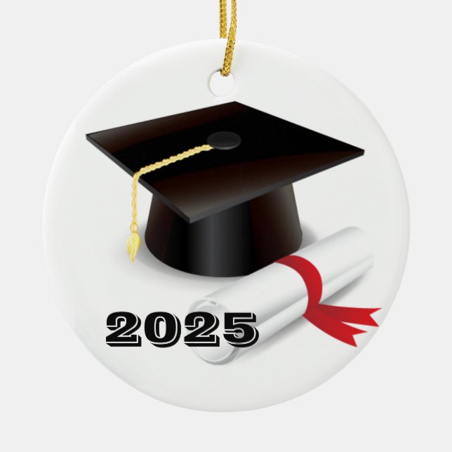 Décoration En Céramique Diplôme (Devant)