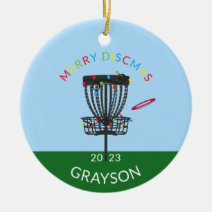 Décoration En Céramique Disques Joyeux Disques de Golf Disques Noël