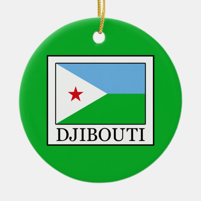 Décoration En Céramique Djibouti (Devant)