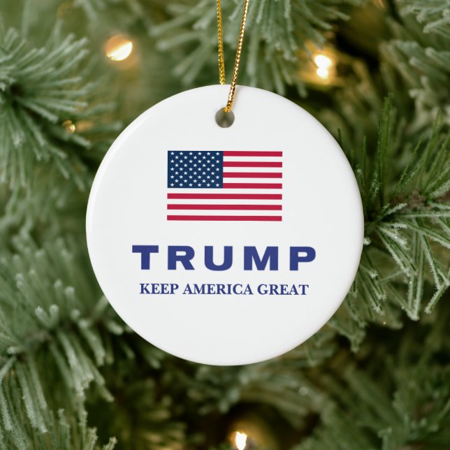 Décoration En Céramique Don Donald Trump 2024 (Arbre)
